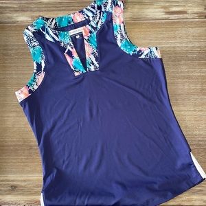 Pebble Beach Dry-Luxe Performance Golf Tank Top Size Medium